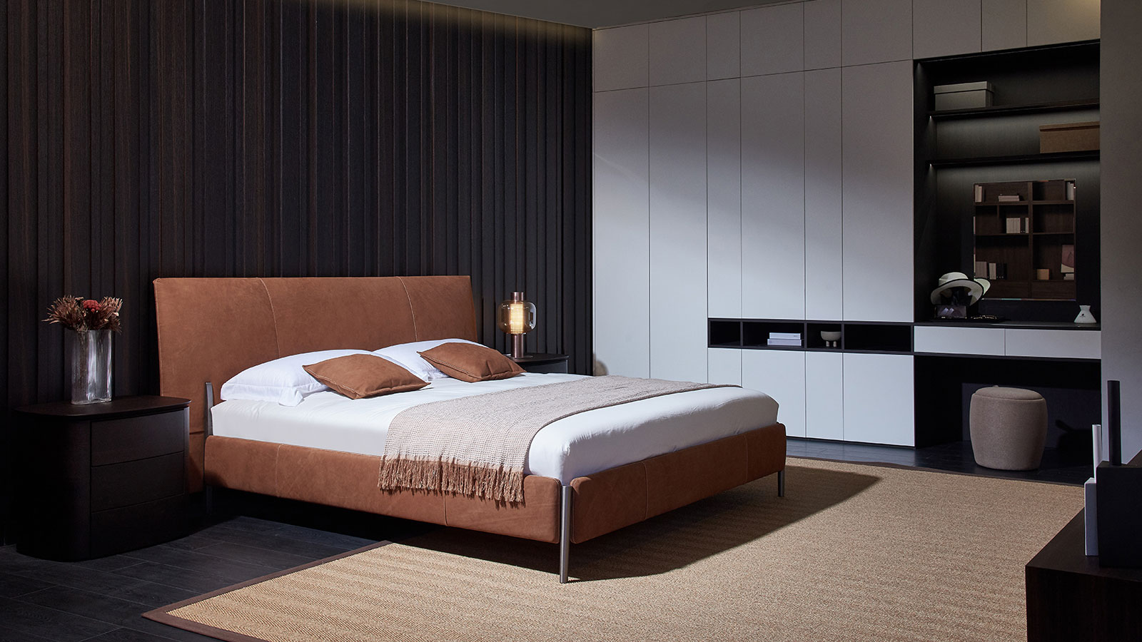 *****系列型号床架h001主材进口云杉木 / 皮风格意式极简服务承诺61